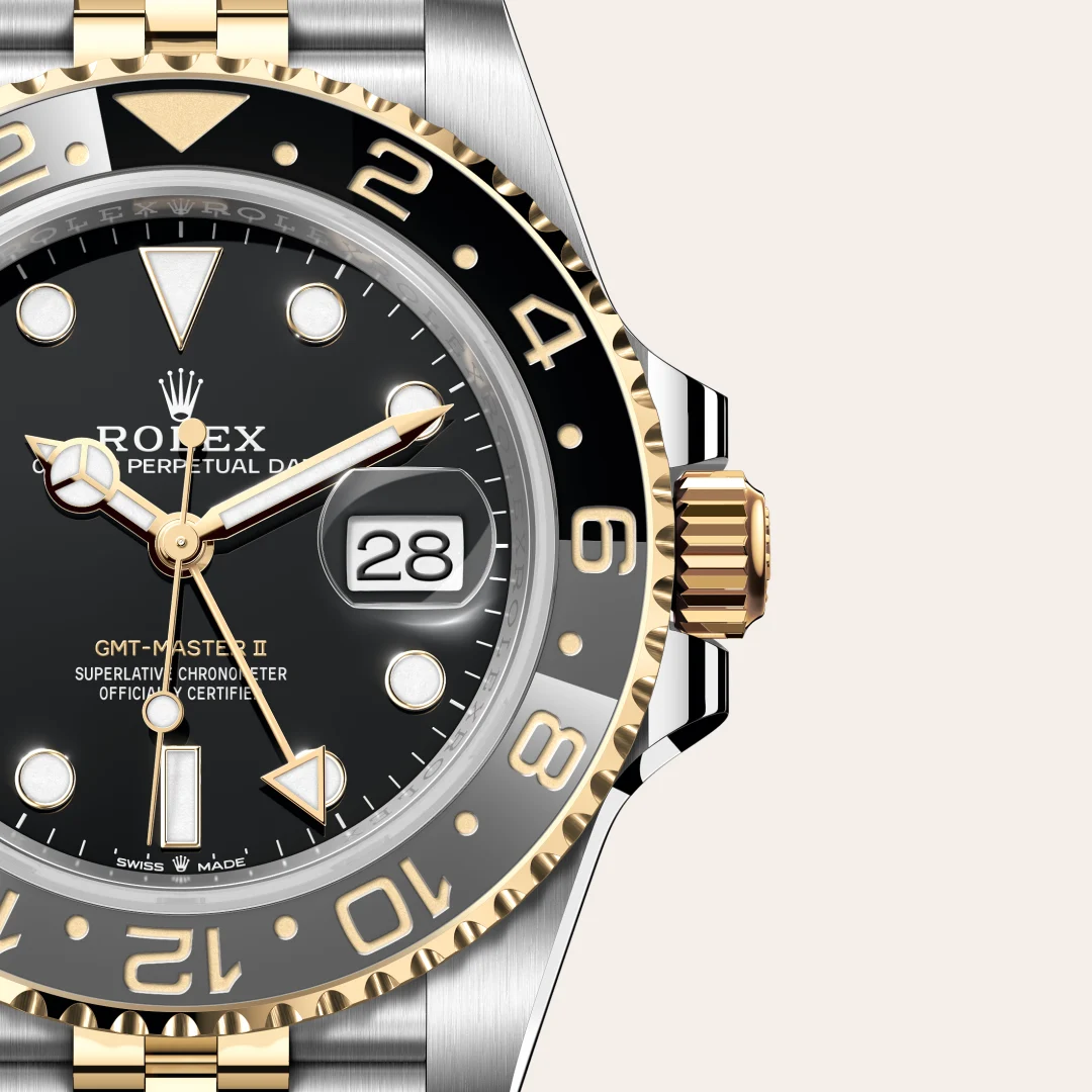 Rolex GMT-Master II腕錶黃金鋼(蠔式鋼與黃金的組合)款,M126713GRNR-0001 | 正泰鐘錶