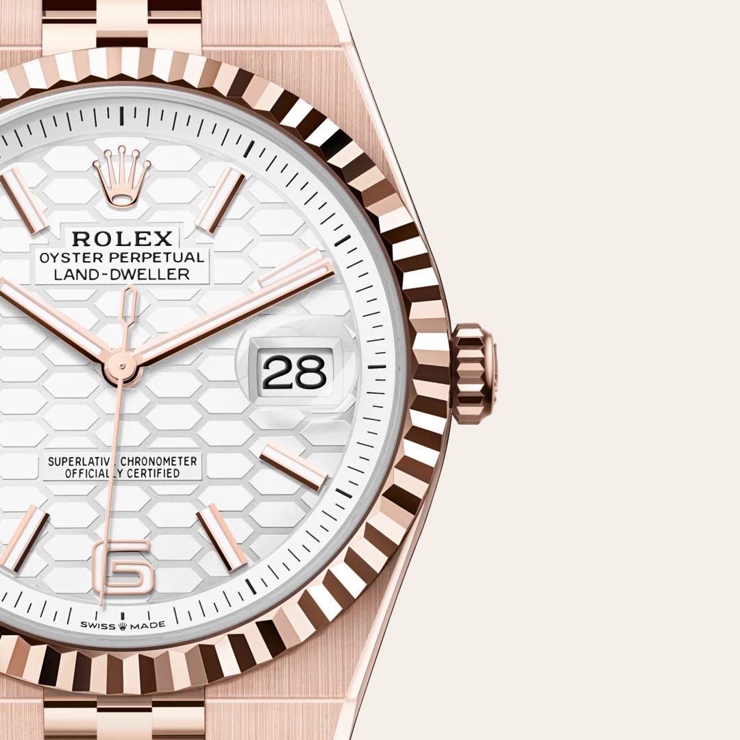 Rolex Land-Dweller 40腕錶18K永恒玫瑰金款,M127335-0001 | 正泰鐘錶