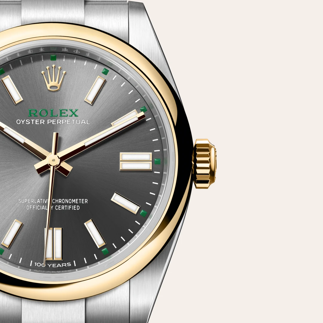 Rolex Oyster Perpetual 41腕錶黃金鋼(蠔式鋼與黃金的組合)款,M134303-0001 | 正泰鐘錶