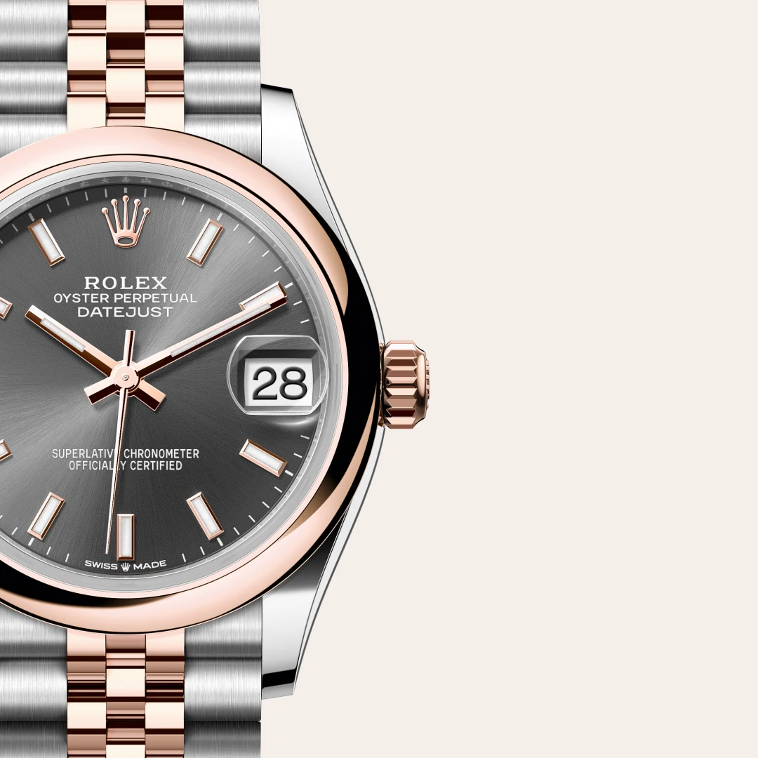 Rolex Datejust 31腕錶永恒玫瑰金鋼(蠔式鋼與永恒玫瑰金的組合)款,M278241-0018 | 正泰鐘錶