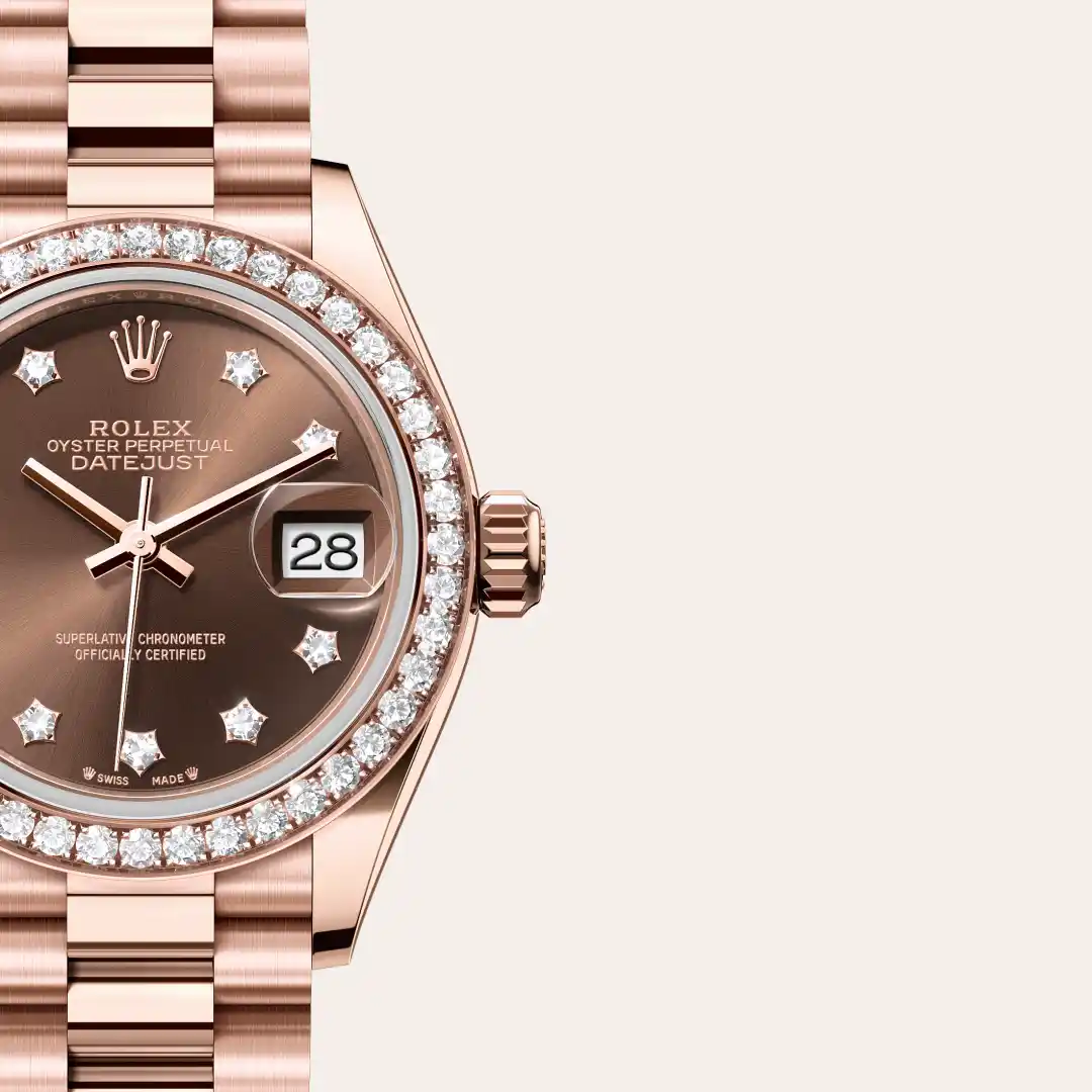 Rolex Lady-Datejust腕錶18K永恒玫瑰金款，M279135RBR-0001 | 正泰鐘錶