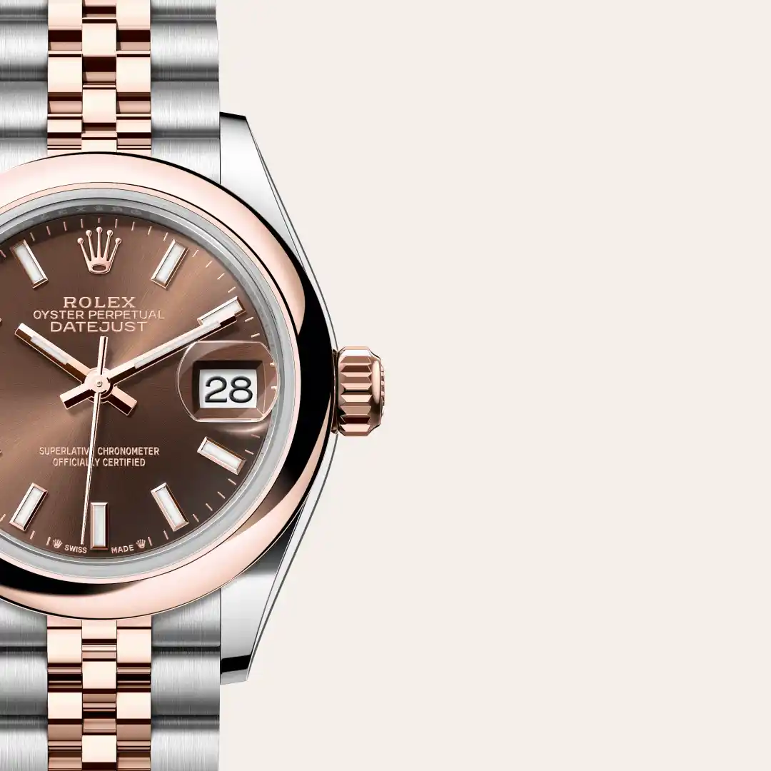 Rolex Lady-Datejust腕錶永恒玫瑰金鋼(蠔式鋼與永恒玫瑰金的組合)款,M279161-0017 | 正泰鐘錶