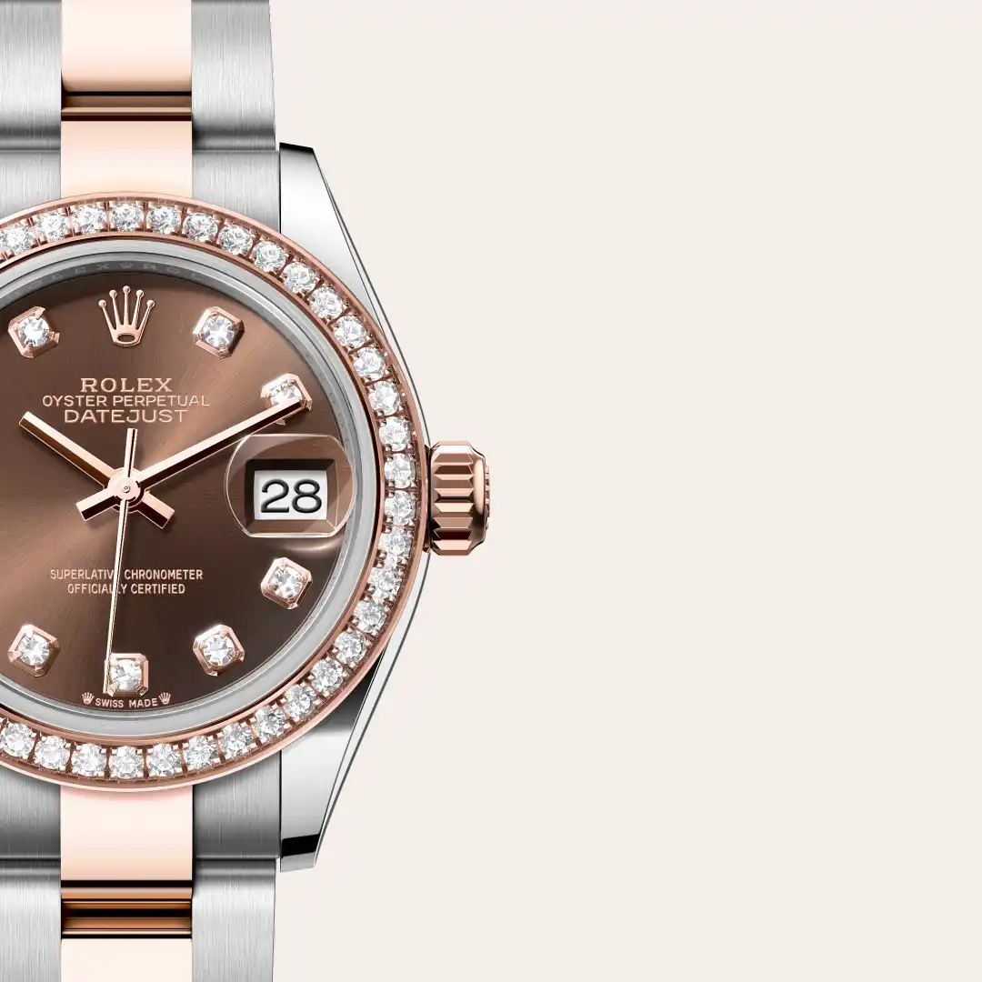 Rolex Lady-Datejust腕錶永恒玫瑰金鋼(蠔式鋼與永恒玫瑰金的組合)款,M279381RBR-0012 | 正泰鐘錶