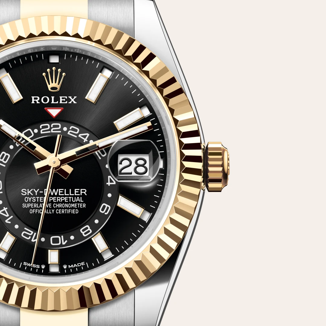 Rolex Sky-Dweller腕錶黃金鋼(蠔式鋼與黃金的組合)款,M336933-0003 | 正泰鐘錶