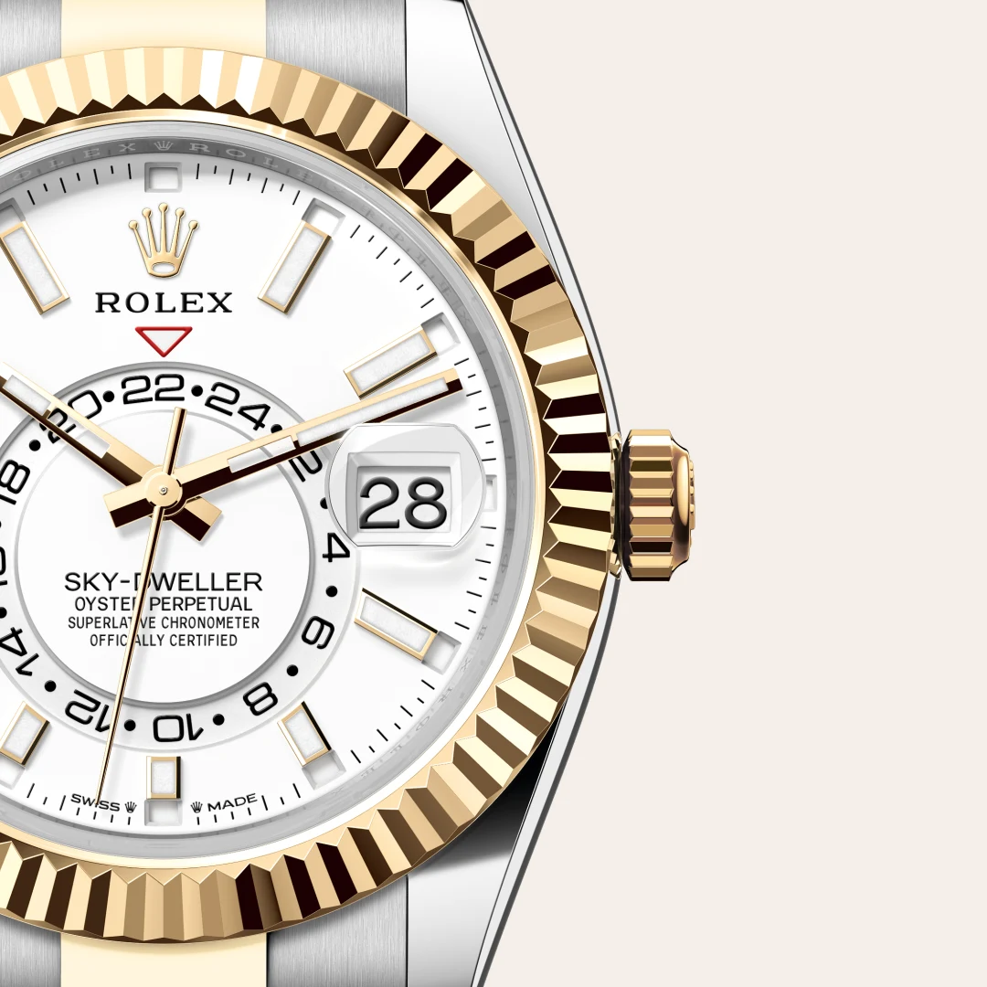 Rolex Sky-Dweller腕錶黃金鋼(蠔式鋼與黃金的組合)款,M336933-0005 | 正泰鐘錶