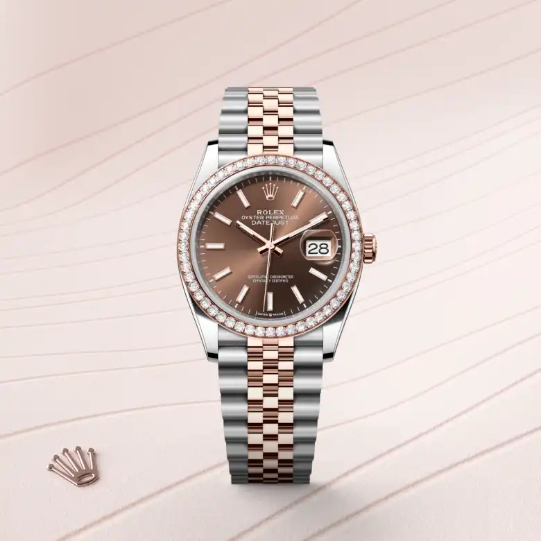 Rolex Datejust 36腕錶永恒玫瑰金鋼（蠔式鋼與永恒玫瑰金的組合）款，M126281RBR-0031 | 正泰鐘錶