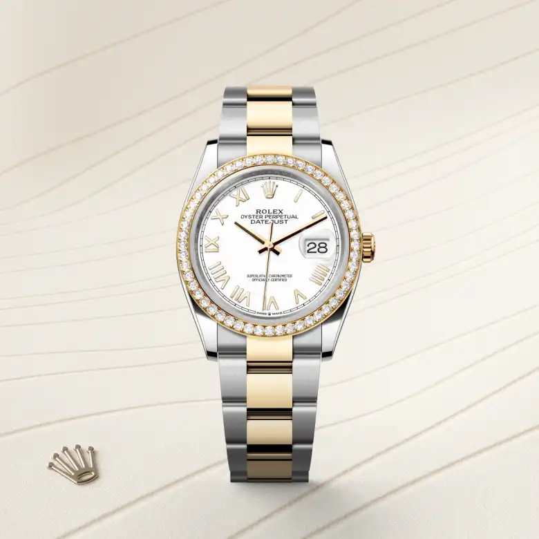 Rolex Datejust 36腕錶黃金鋼（蠔式鋼與黃金的組合）款，M126283RBR-0034 | 正泰鐘錶