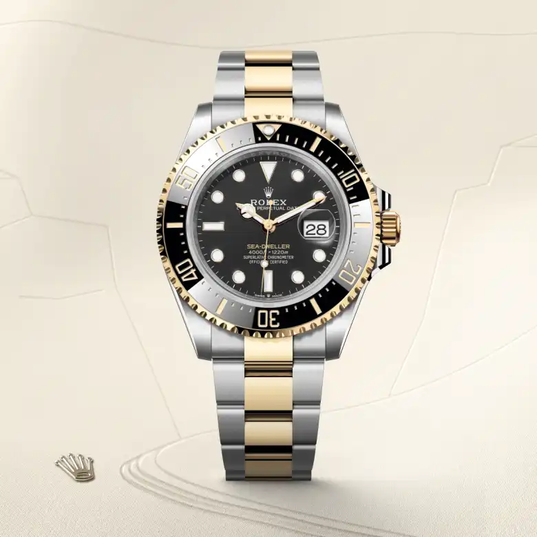 Rolex Sea-Dweller腕錶黃金鋼(蠔式鋼與黃金的組合)款,M126603-0001 | 正泰鐘錶