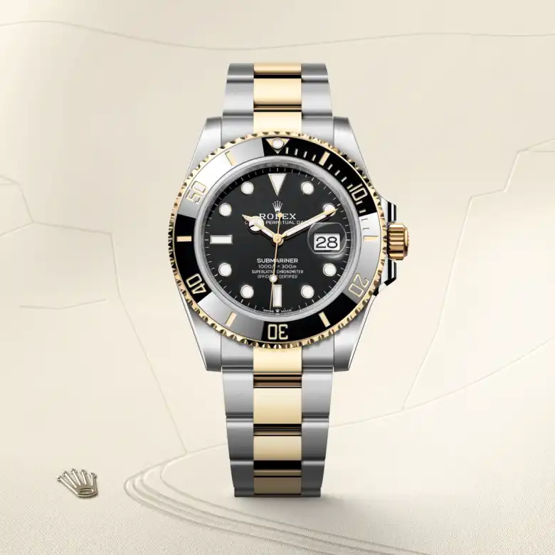 Rolex Submariner Date腕錶黃金鋼(蠔式鋼與黃金的組合)款,M126613LN-0002 | 正泰鐘錶