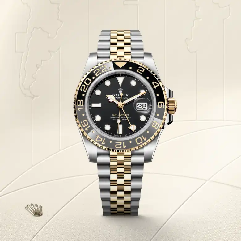 Rolex GMT-Master II腕錶黃金鋼(蠔式鋼與黃金的組合)款,M126713GRNR-0001 | 正泰鐘錶