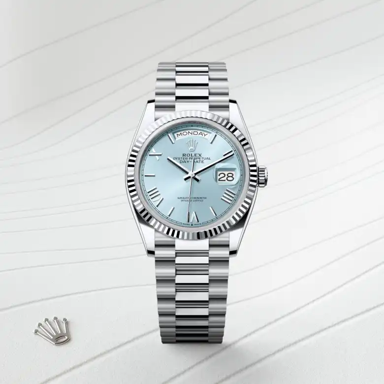 Rolex Day-Date 36腕錶鉑金款，M128236-0018 | 正泰鐘錶
