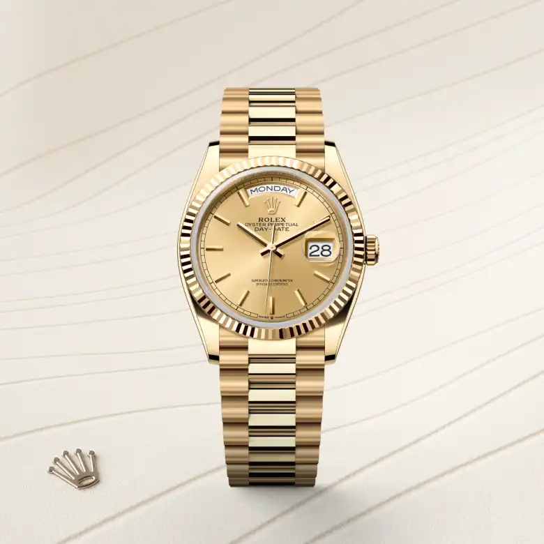 Rolex Day-Date 36腕錶18K黃金款，M128238-0045 | 正泰鐘錶