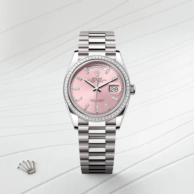 Rolex Day-Date 36腕錶18K白色黃金款,M128399TBR-0029 | 正泰鐘錶