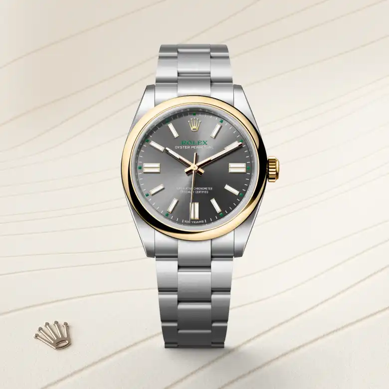 Rolex Oyster Perpetual 41腕錶黃金鋼(蠔式鋼與黃金的組合)款,M134303-0001 | 正泰鐘錶