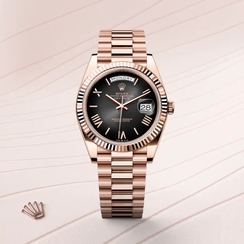 Rolex Day-Date 40腕錶18K永恒玫瑰金款,M228235-0055 | 正泰鐘錶
