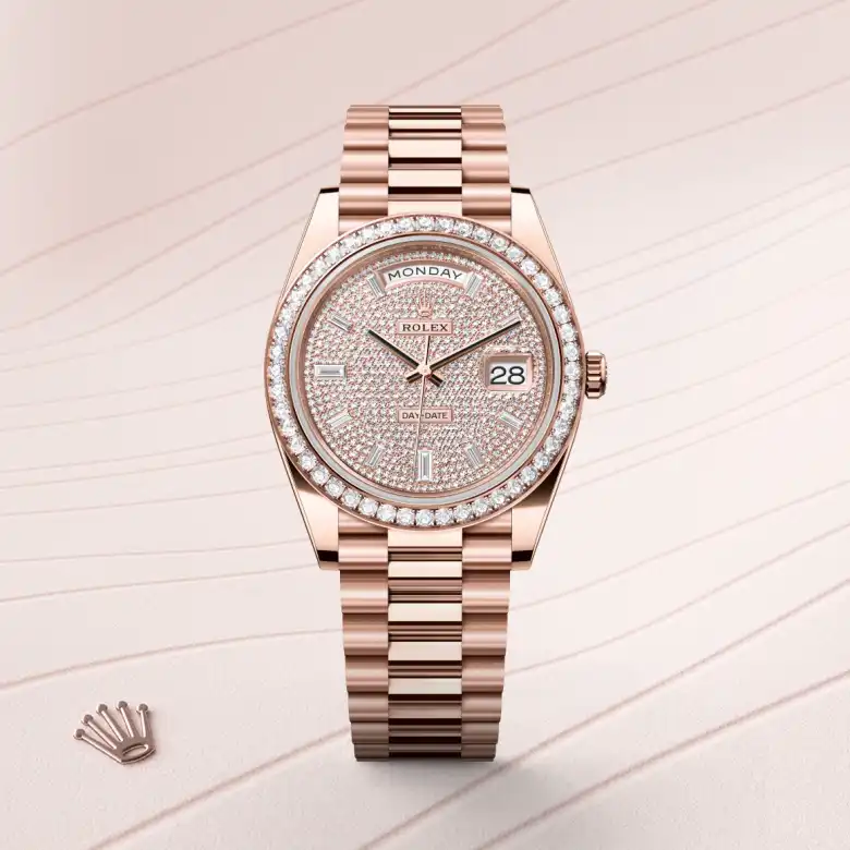 Rolex Day-Date 40腕錶18K永恒玫瑰金款,M228345RBR-0002 | 正泰鐘錶