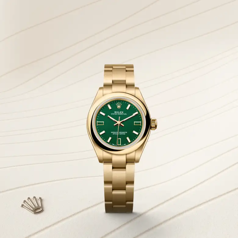 Rolex Oyster Perpetual 28腕錶18K黃金款，M276208-0002 | 正泰鐘錶