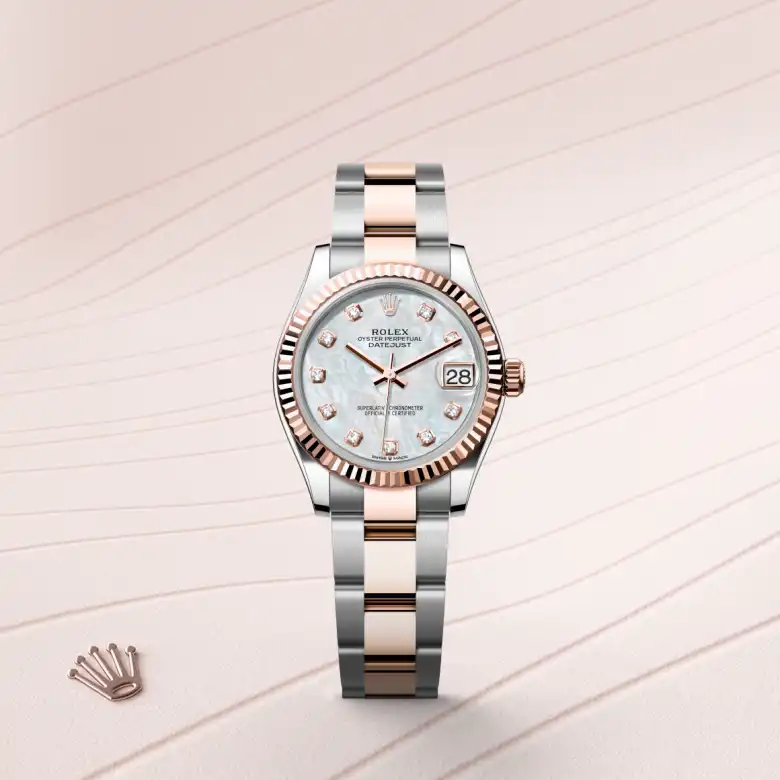 Rolex Datejust 31腕錶永恒玫瑰金鋼（蠔式鋼與永恒玫瑰金的組合）款，M278271-0025 | 正泰鐘錶