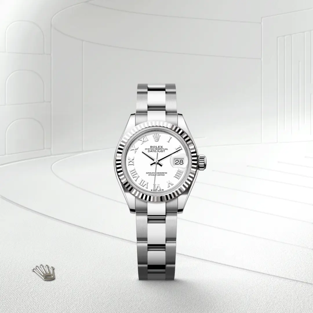 Rolex Lady-Datejust腕錶白色黃金鋼(蠔式鋼與白色黃金的組合)款,M279174-0020 | 正泰鐘錶