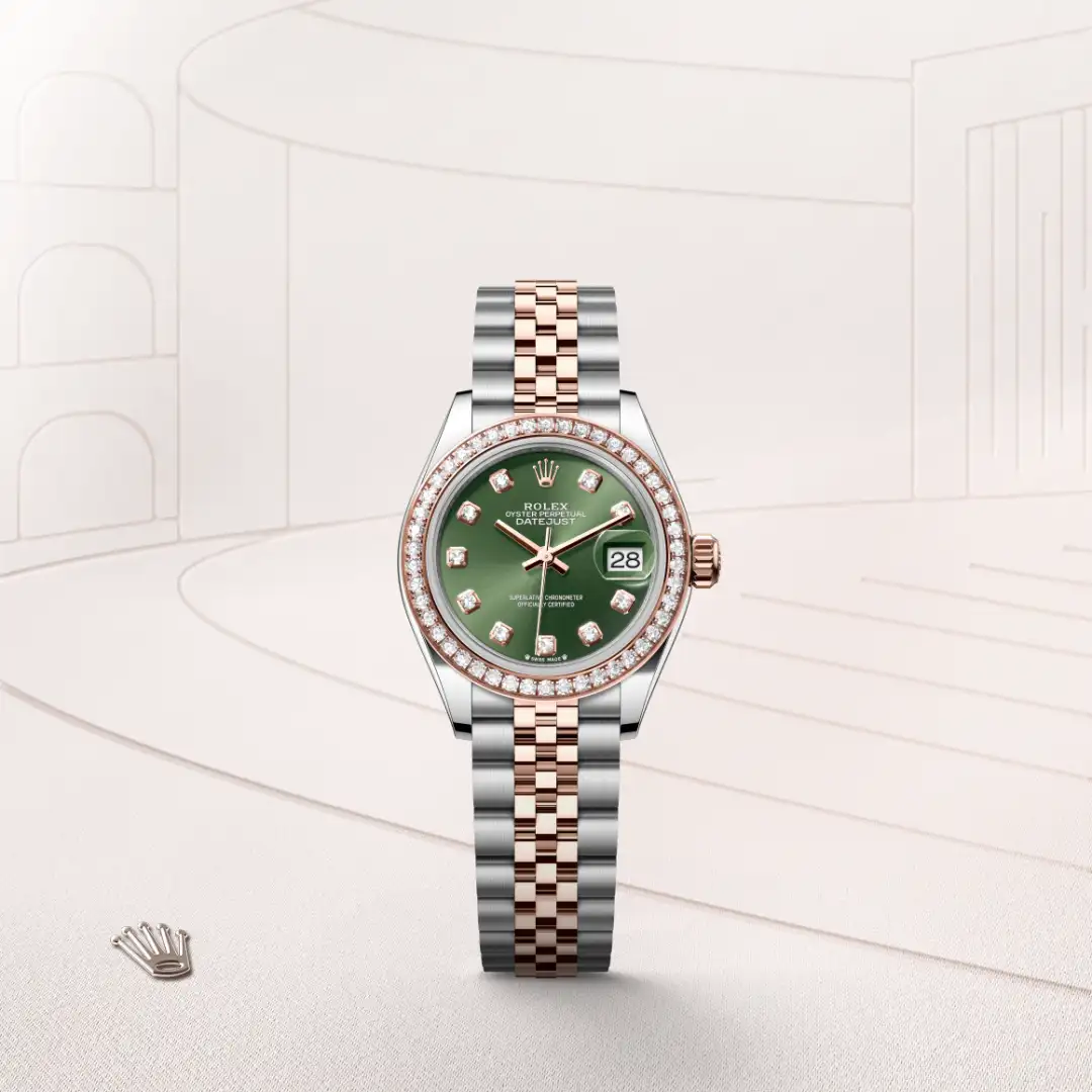Rolex Lady-Datejust腕錶永恒玫瑰金鋼(蠔式鋼與永恒玫瑰金的組合)款,M279381RBR-0007 | 正泰鐘錶