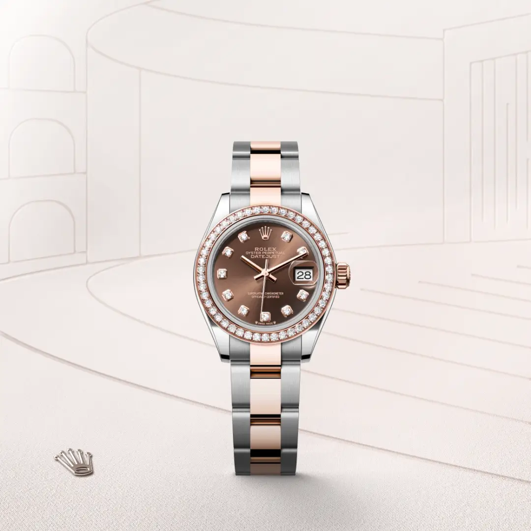 Rolex Lady-Datejust腕錶永恒玫瑰金鋼(蠔式鋼與永恒玫瑰金的組合)款,M279381RBR-0012 | 正泰鐘錶