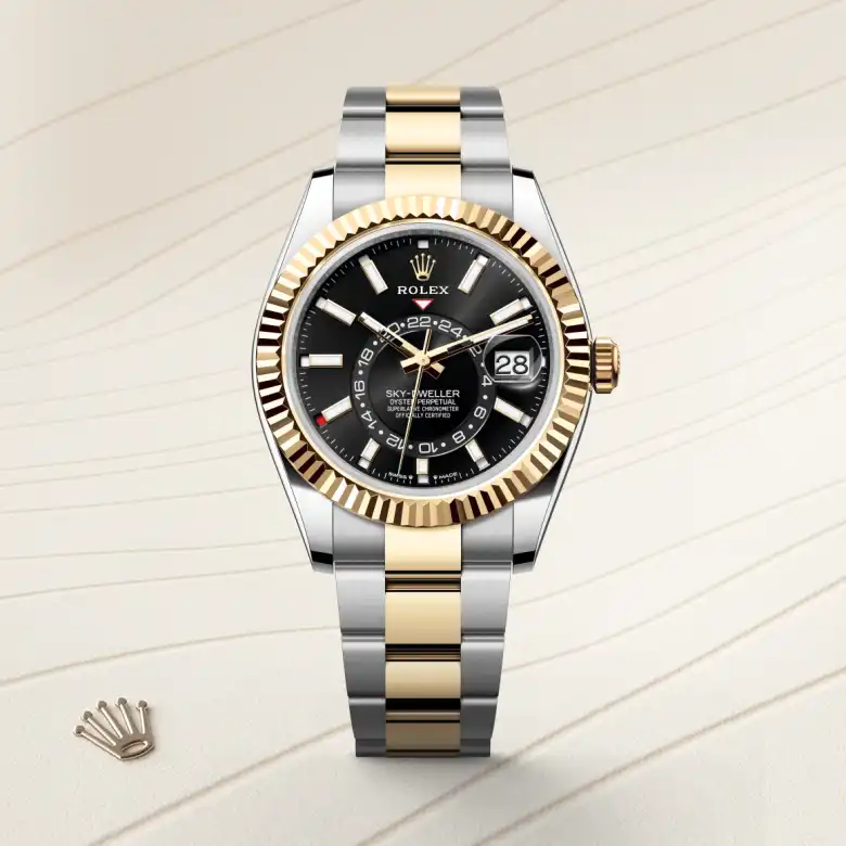 Rolex Sky-Dweller腕錶黃金鋼(蠔式鋼與黃金的組合)款,M336933-0003 | 正泰鐘錶