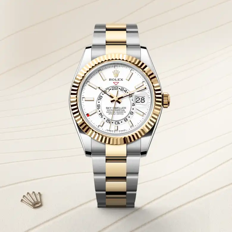 Rolex Sky-Dweller腕錶黃金鋼(蠔式鋼與黃金的組合)款,M336933-0005 | 正泰鐘錶