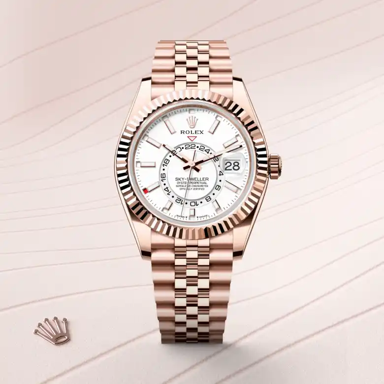 Rolex Sky-Dweller腕錶18K永恒玫瑰金款,M336935-0007 | 正泰鐘錶