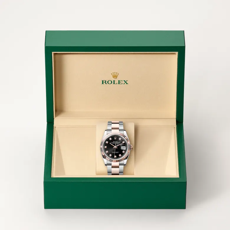 Rolex Datejust 36腕錶永恒玫瑰金鋼(蠔式鋼與永恒玫瑰金的組合)款,M126231-0020 | 正泰鐘錶