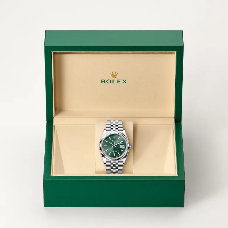 Rolex Datejust 36腕錶白色黃金鋼（蠔式鋼與白色黃金的組合）款，M126234-0051 | 正泰鐘錶