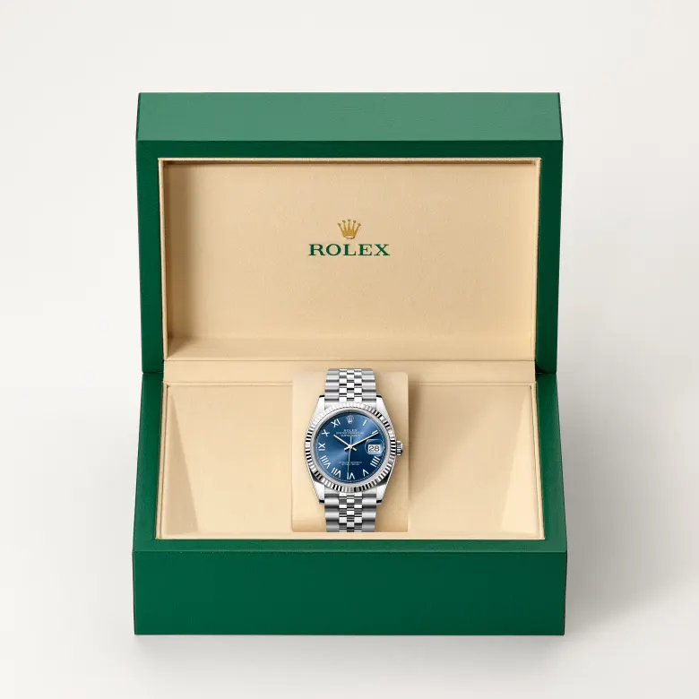 Rolex Datejust 36腕錶白色黃金鋼(蠔式鋼與白色黃金的組合)款,M126234-0069 | 正泰鐘錶