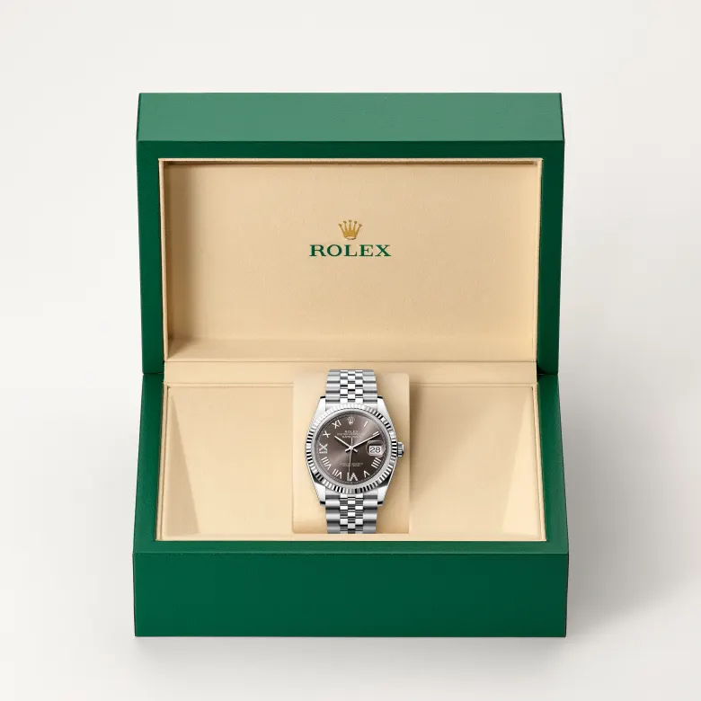 Rolex Datejust 36腕錶白色黃金鋼（蠔式鋼與白色黃金的組合）款，M126234-0071 | 正泰鐘錶