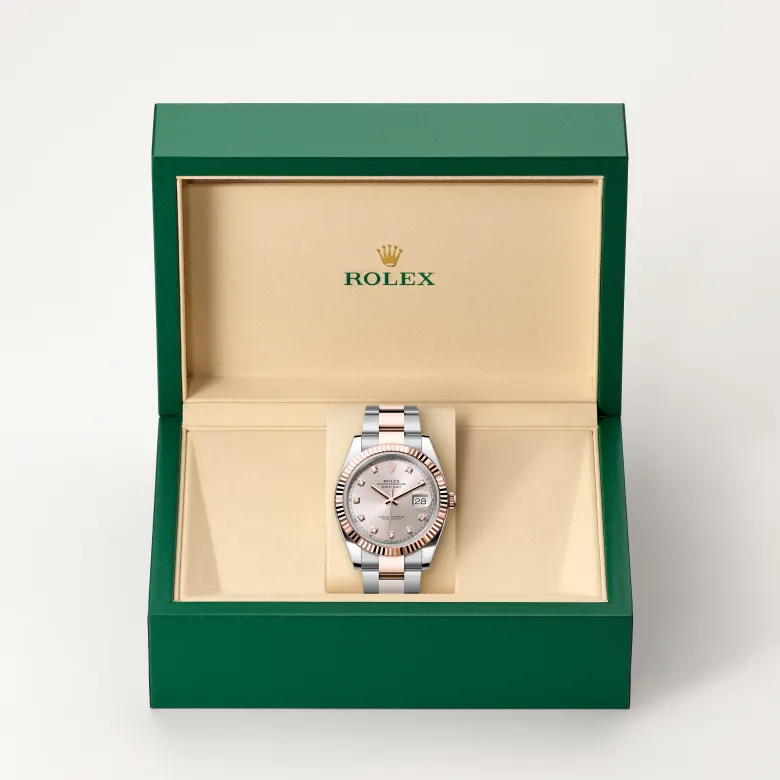 Rolex Datejust 41腕錶永恒玫瑰金鋼（蠔式鋼與永恒玫瑰金的組合）款，M126331-0007 | 正泰鐘錶