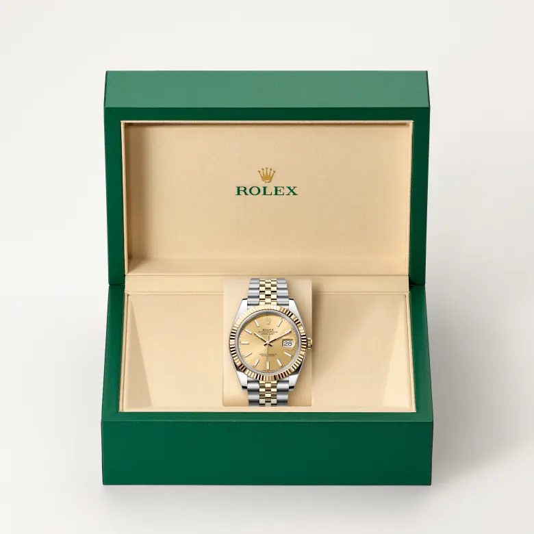 Rolex Datejust 41腕錶黃金鋼(蠔式鋼與黃金的組合)款,M126333-0010 | 正泰鐘錶