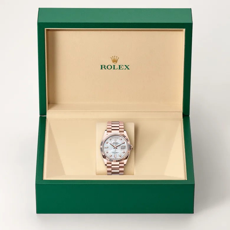 Rolex Day-Date 36腕錶18K永恒玫瑰金款，M128235-0029 | 正泰鐘錶
