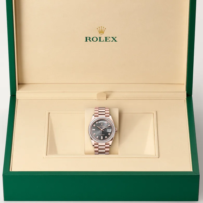 Rolex Day-Date 36腕錶18K永恒玫瑰金款,M128395TBR-0012 | 正泰鐘錶
