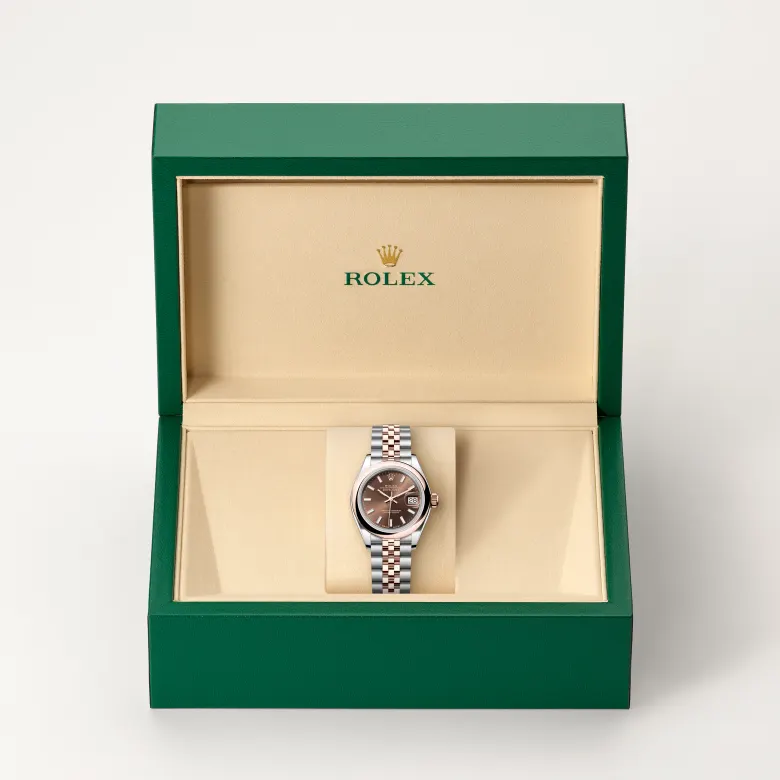 Rolex Lady-Datejust腕錶永恒玫瑰金鋼(蠔式鋼與永恒玫瑰金的組合)款,M279161-0017 | 正泰鐘錶