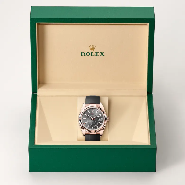 Rolex Sky-Dweller腕錶18K永恒玫瑰金款，M336235-0004 | 正泰鐘錶