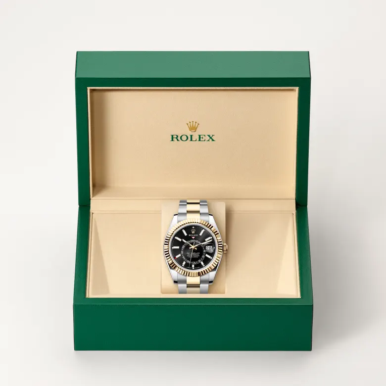 Rolex Sky-Dweller腕錶黃金鋼(蠔式鋼與黃金的組合)款,M336933-0003 | 正泰鐘錶