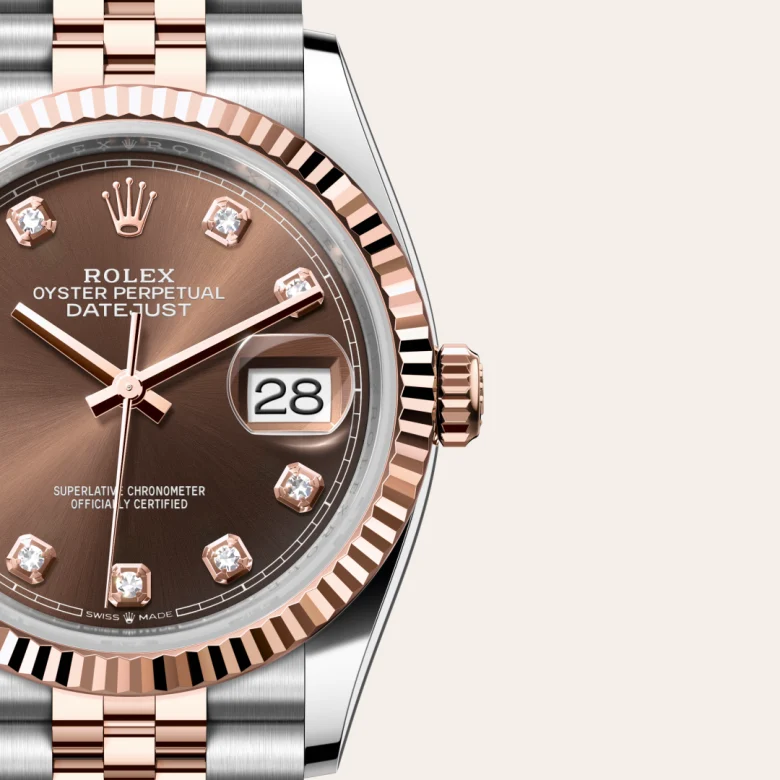 Rolex Datejust 36腕錶永恒玫瑰金鋼（蠔式鋼與永恒玫瑰金的組合）款，M126231-0053 | 正泰鐘錶