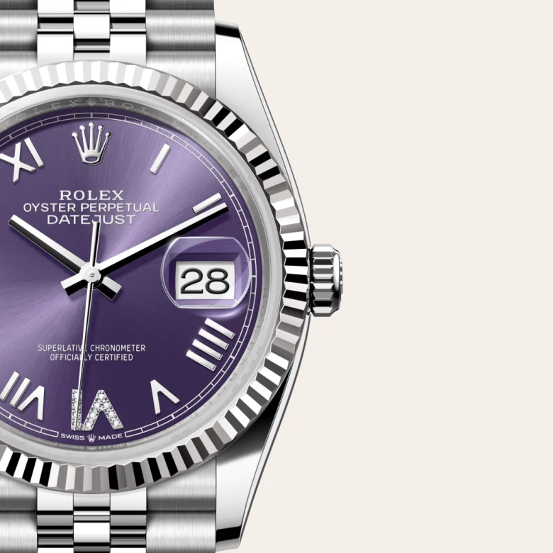 Rolex Datejust 36腕錶白色黃金鋼(蠔式鋼與白色黃金的組合)款,M126234-0063 | 正泰鐘錶