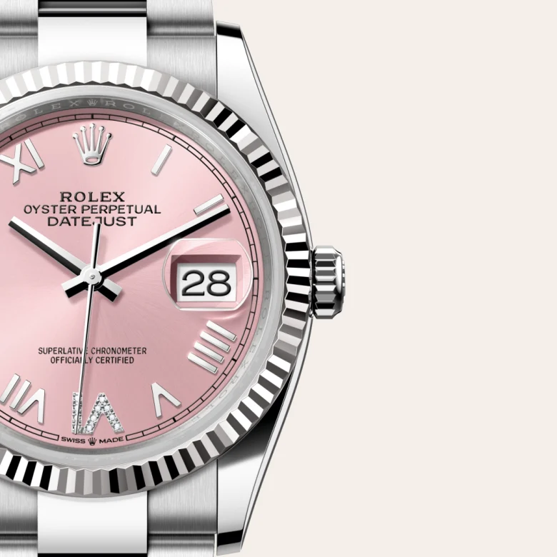 Rolex Datejust 36腕錶白色黃金鋼(蠔式鋼與白色黃金的組合)款,M126234-0066 | 正泰鐘錶
