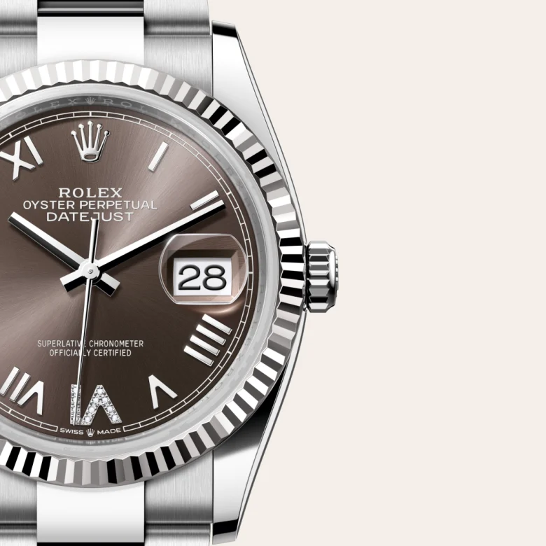 Rolex Datejust 36腕錶白色黃金鋼(蠔式鋼與白色黃金的組合)款,M126234-0072 | 正泰鐘錶