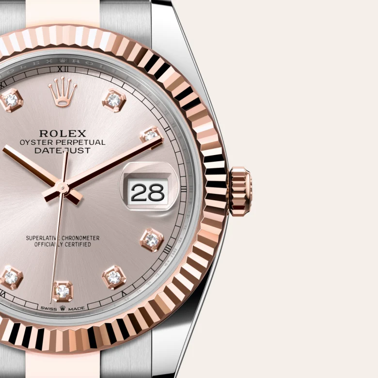 Rolex Datejust 41腕錶永恒玫瑰金鋼（蠔式鋼與永恒玫瑰金的組合）款，M126331-0007 | 正泰鐘錶