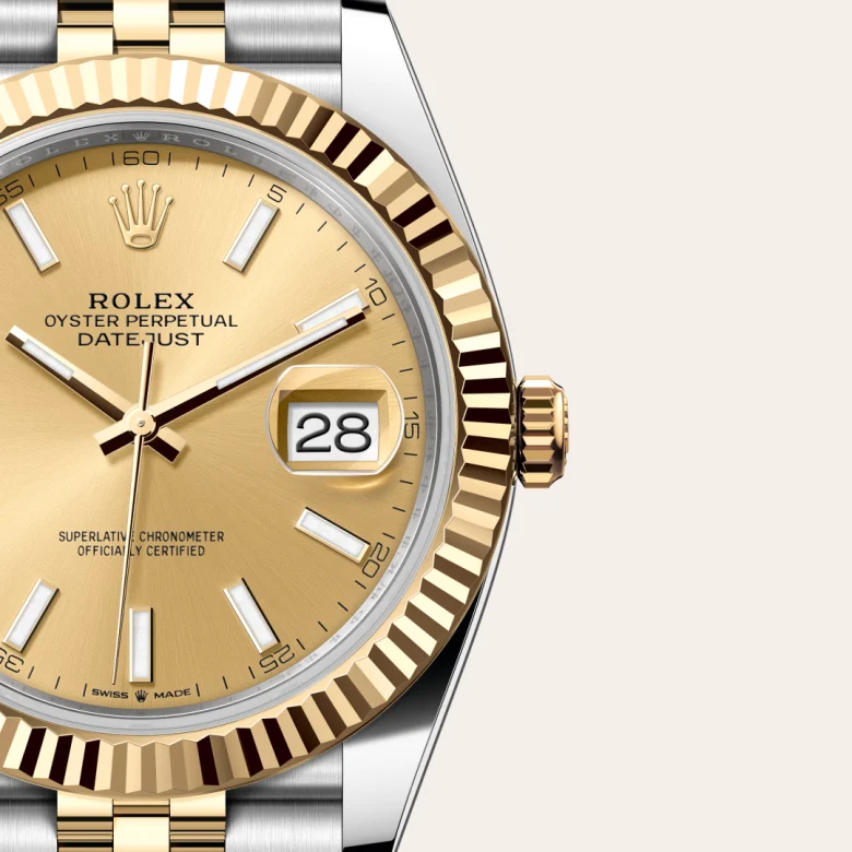 Rolex Datejust 41腕錶黃金鋼(蠔式鋼與黃金的組合)款,M126333-0010 | 正泰鐘錶