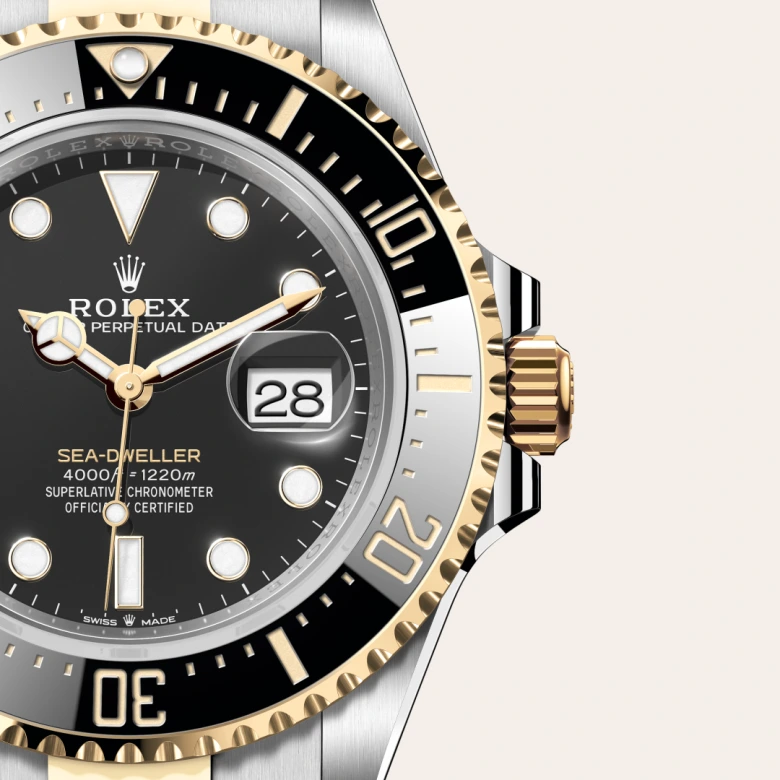 Rolex Sea-Dweller腕錶黃金鋼(蠔式鋼與黃金的組合)款,M126603-0001 | 正泰鐘錶