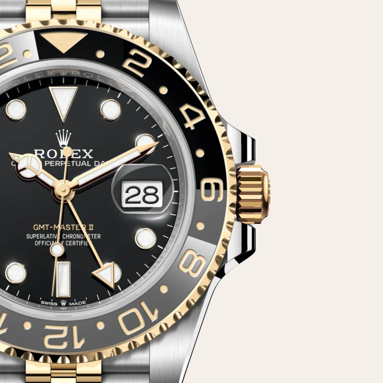 Rolex GMT-Master II腕錶黃金鋼(蠔式鋼與黃金的組合)款,M126713GRNR-0001 | 正泰鐘錶