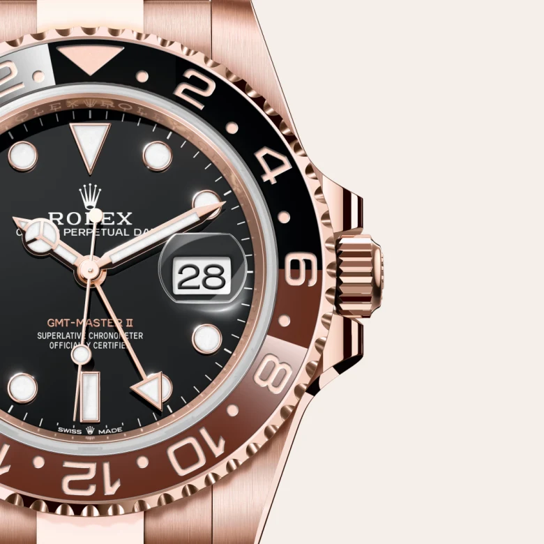 Rolex GMT-Master II腕錶18K永恒玫瑰金款,M126715CHNR-0001 | 正泰鐘錶