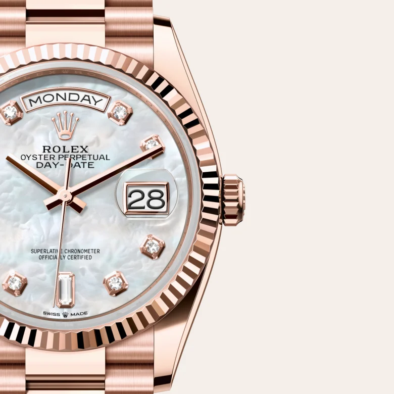Rolex Day-Date 36腕錶18K永恒玫瑰金款，M128235-0029 | 正泰鐘錶