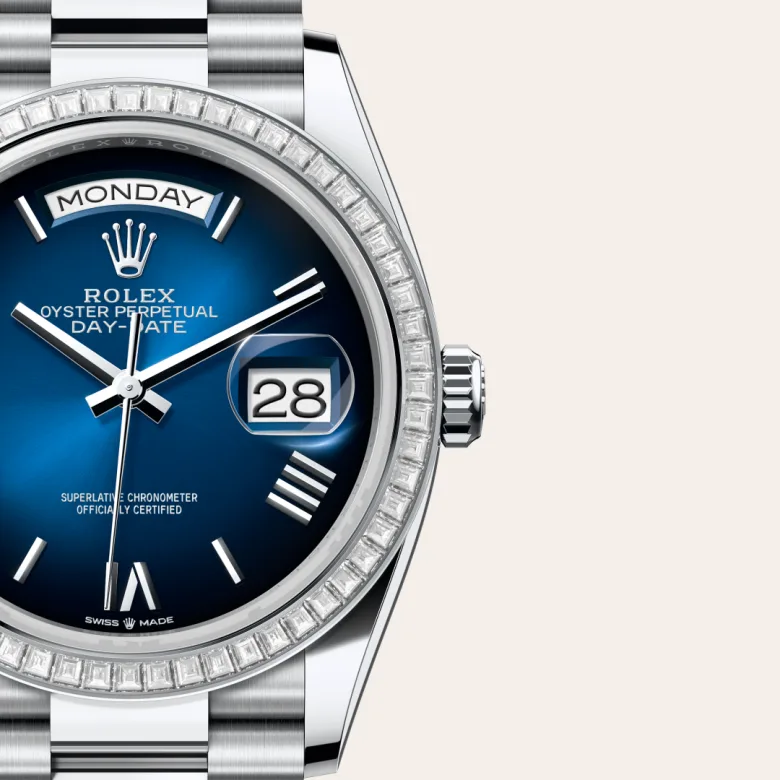 Rolex Day-Date 36腕錶鉑金款，M128396TBR-0021 | 正泰鐘錶
